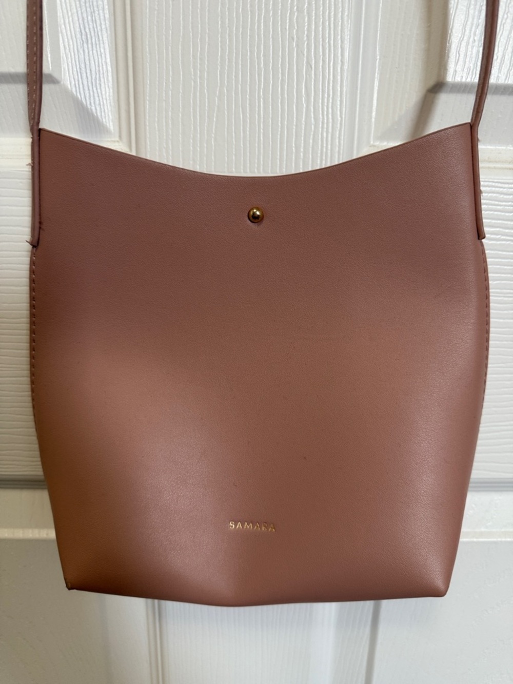 Samara Pink Vegan Leather Bag
